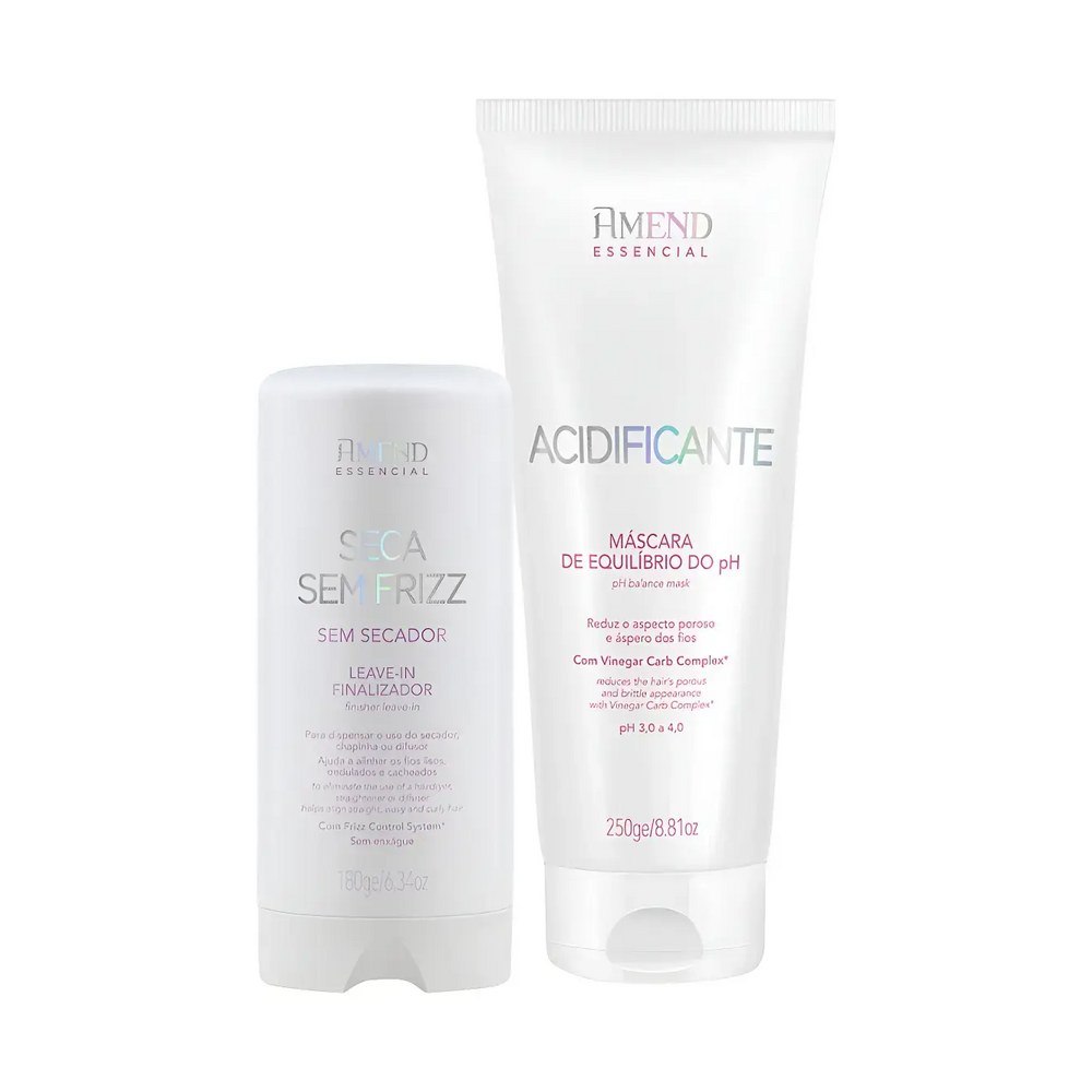 Kit Acidificante Seca Sem Frizz