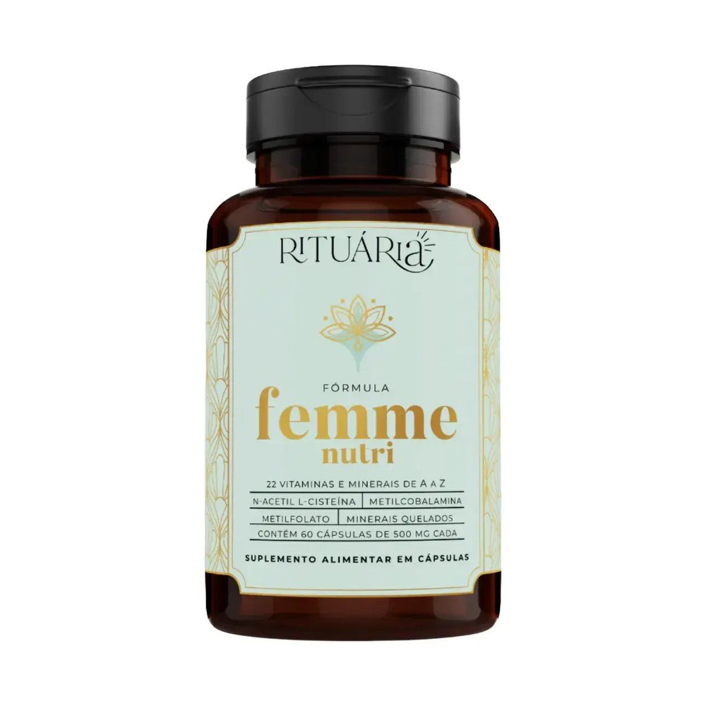 Multivitamínico Rituária Fórmula Femme Nutri 60 comprimidos