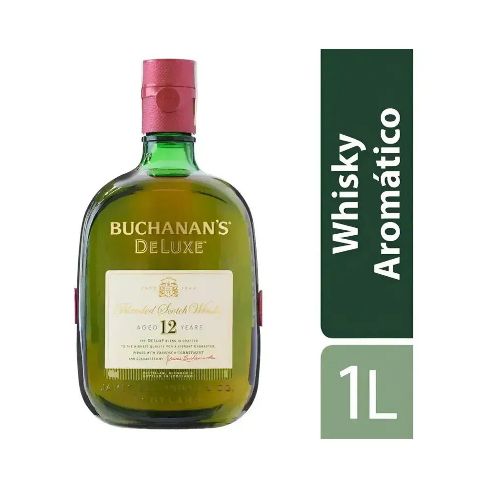 Whisky Aged 12 Years Garrafa 1l Deluxe Buchanan's