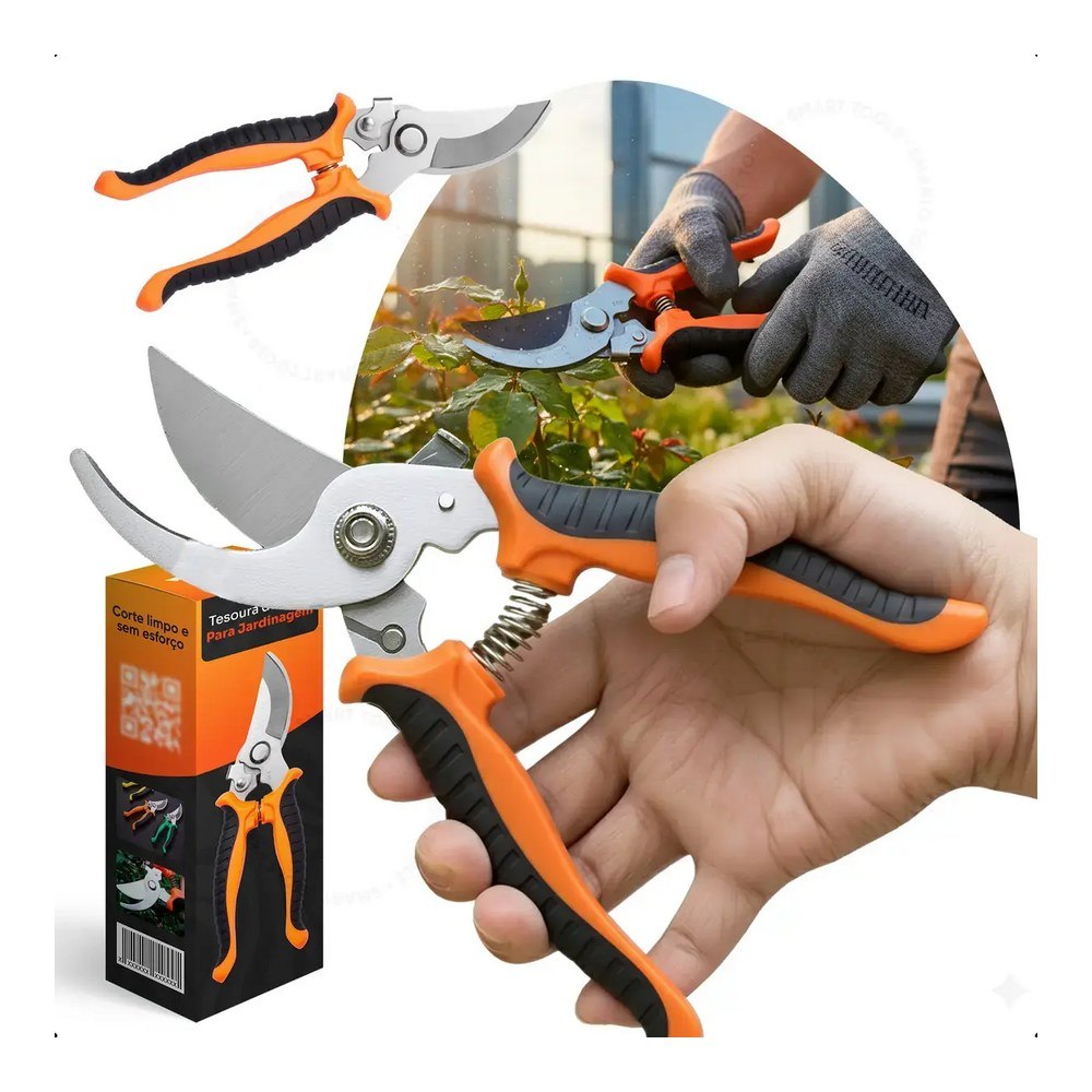 Smart Tools Alicate Tesoura Poda Aço Inox